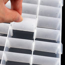 24 Slots Transparent Plastic Fishing Lure Box Fishing Tackle Storage Box