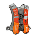 Hydration Pack Backpack Water Bladder Bag Rucksack Cycling Running Orange