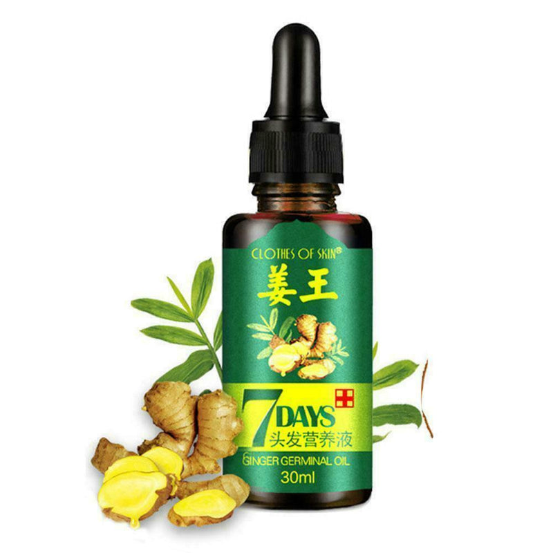 30ml Extract Hair Growth Essence Oil Anti Hair Loss Fast Restoration Growth X9H6