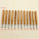 12x/set Wood Lathe Chisel Set Woodworking Turning Tools Cutting Carving  AII