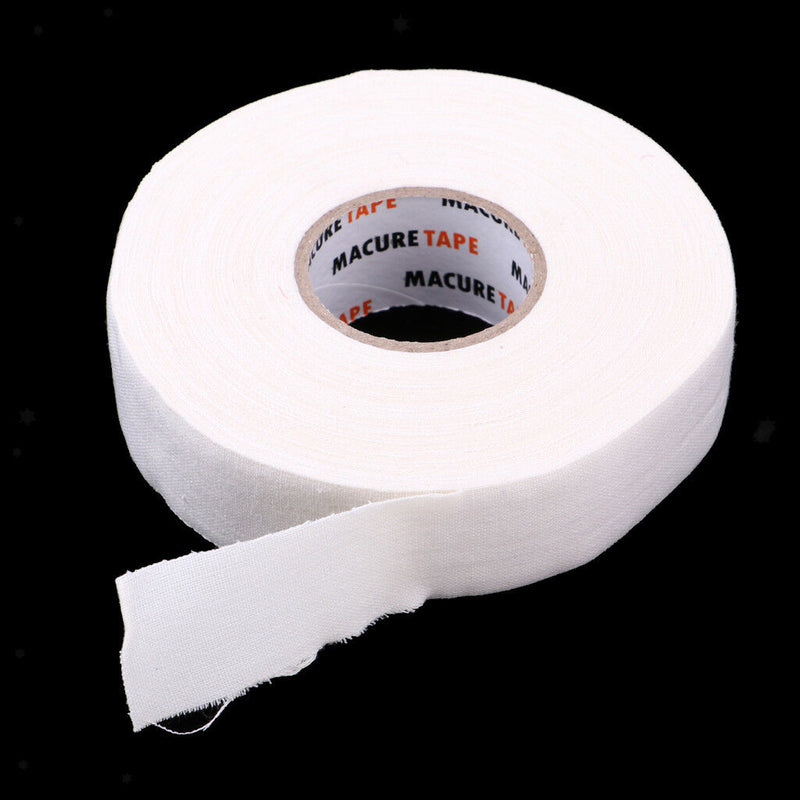 1 Roll of Premium Hockey Stick Tape 1" X 25 yds, Waterproof & Adhesive White
