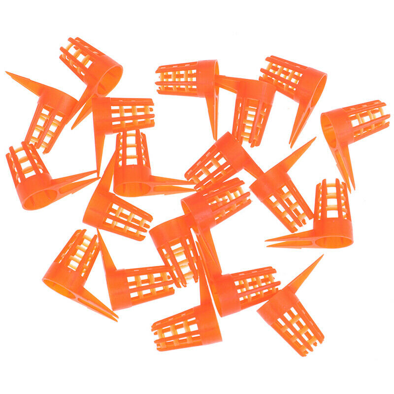 20Pcs/Set Bee Queen Cell Cover Beekeeping Tool Beekeeper Plastic Cage Protect OZ