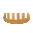 Blue Zoo Crescent Comb With Moon'S Teeth Beard Care Hair Brush Anti-Static  A6P5