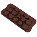Silicone Chocolate Mold baking Tools Jelly and Candy Mold Fruit Kitchen Gadget@