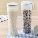 Pasta Noodle Grain Cereal Bean Rice Food Storage Container Kitchen Sealed B U3D2