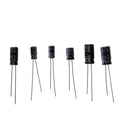 12x10pcs Aluminum Electrolytic Capacitor 1UF-470UF Package Assortment Kit