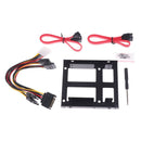 2X 2.5 inch SSD to 3.5 inch Internal Hard Disk Drive Mounting Bracket KitB Hn