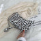 Women Nylon Handbags Shoulder Ladies Fashion Zipper Totes Bag (Leopard)