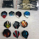 Safety Dart set - 12 Darts+30 Dart Wings + Dart Head Safety Dart I6S1 A0B0 V9Q2