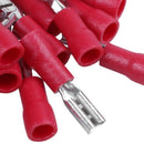 100pcs Pre Insulated Female Spade Crimp Terminal Wire Connector N4N8