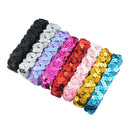 8x 1 Yard Paillette Sequins Ribbon Lace Trim Sewing Applique for Party 18mm
