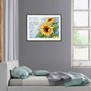 5D DIY Diamond Painting Flower Full Round Drill Embroidery Craft (LG197) A