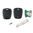 2 Buttons NE73 Blade Remote Key Fob Controller For PEUGEOT 206 434MHZ With