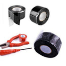 10FT Waterproof Tape Strong Adhesive Black Rubber Repair Seal For Water Tap Pipe