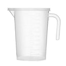 1000ml PP Measuring Jug Cup with Lid Graduated Cooking Bakery Lab Kitchen