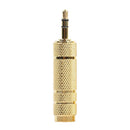 Microphone 6.35 mm Female to 3.5 mm Male Audio Connector Adapter Plug A