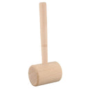 Wood Hammer Leather Carving Hammer Printing Tool Diy Craft Cowhide Punch Se H7R9