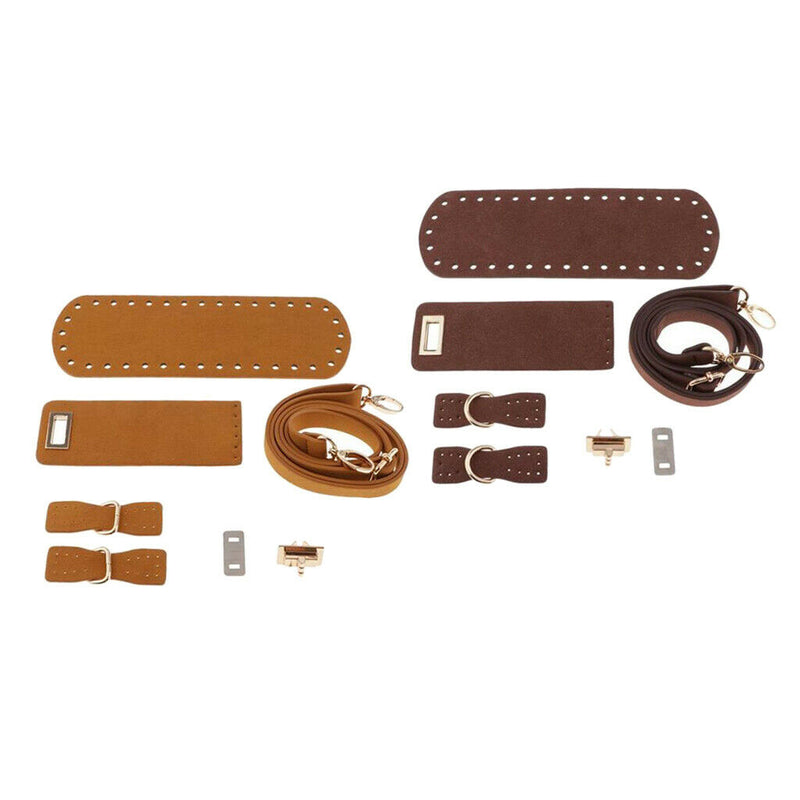 12-Lot PU Leather Bag Bottom Shaper Twist Lock for Handbag Bag Making Supplies