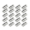 25 Pack 2020 Series M5 T Slot Nuts Roll-In Spring Ball Loaded Elastic Nuts  C3X1