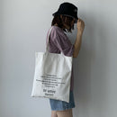 Large Capacity Canvas Shoulder Bag Fabric Cotton Cloth Shopping Handbags Bag Hn