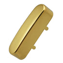 String Instrument Pickup Cover Neck Golden for Telecaster Guitar Accs Brass