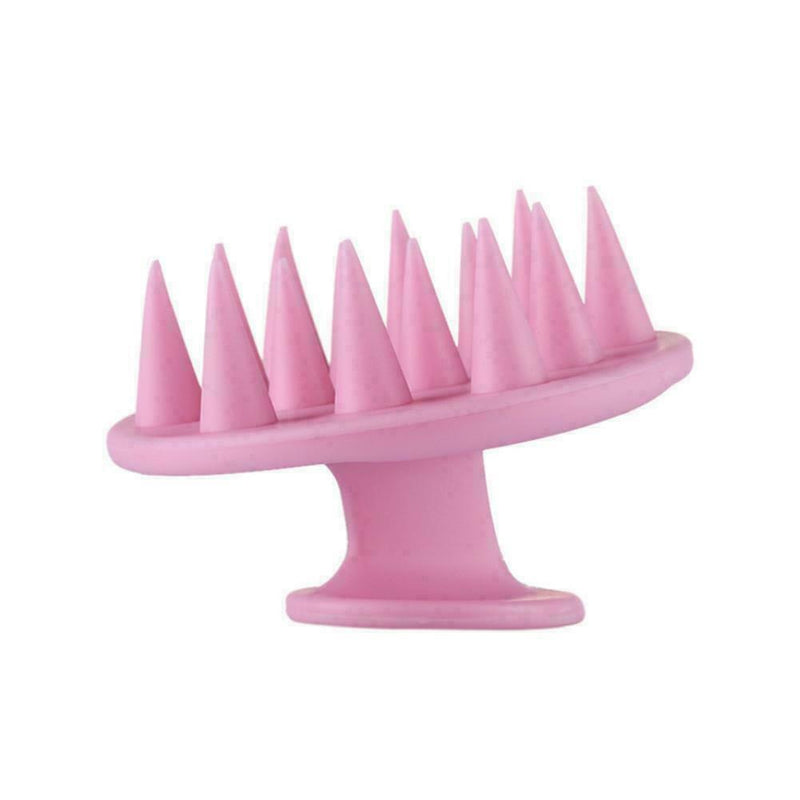 Silicone Shampoo Scalp Shower Body Washing Hair Massage Brush Massager Comb M6O0