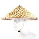 Vietnamese Japanese Coolie Straw Bamboo Cone Sun Hat Garden Farmer Fishing