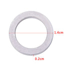 10Pcs 2mm Bicycle Chain Wheel Screw Washer Alloy Spacer Double Change Single  ES