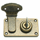 2pcs Iron Guitar Instrument Case Latches Box Buckles With Screws & 1 Keys G C9R2