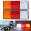 75 LED Tail Light Truck Trailer RV Boat Stop Rear Reverse Turn Indicator Lamps Z