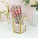 Nordic Style Make Up Brush Holder , Countertop Cosmetics Storage Container,