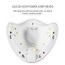 Mini 5B 36W 12Leds Led Nail Dryer Uv Lamp Light Nail Gel Phototherapy Machi
