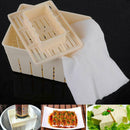 Tofu Maker Press Mold Kit + Cheese Cloth DIY Soy Pressing Mould Tool Kitche J2B2