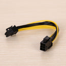 6pin to 8pin Power Cable For Mining Machine Video Graphics Card JR