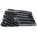 Twist Drill Bit Set - 5 Pcs Hex Shank HSS Hand Tap Screw Drill Bit Set for Steel