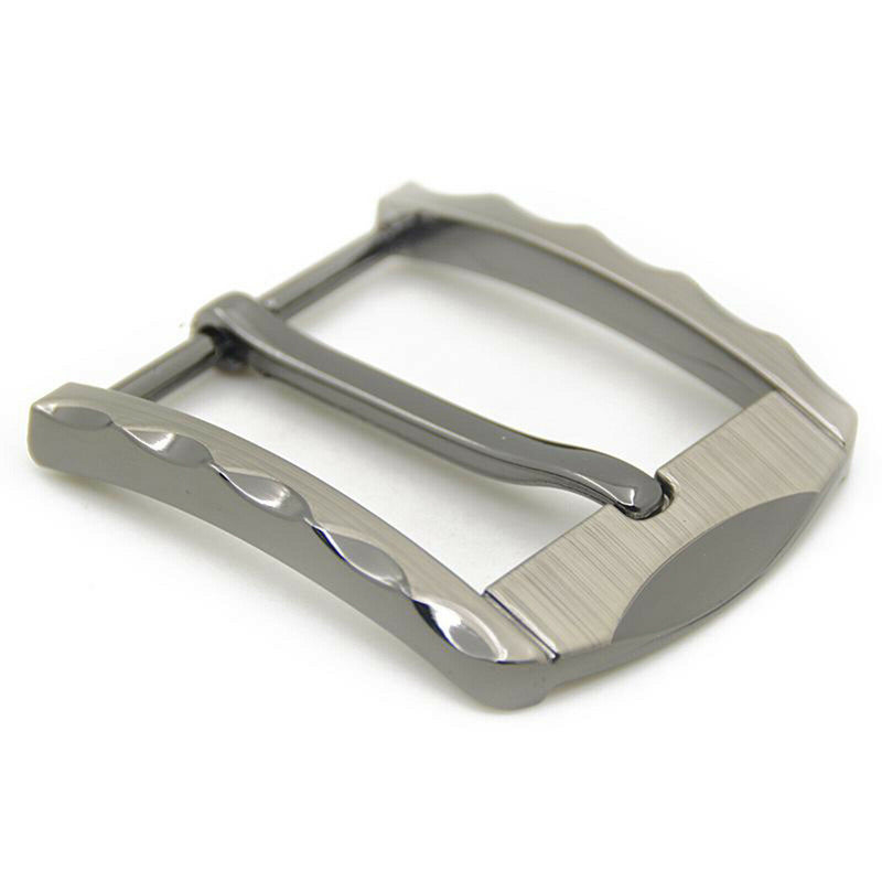Mens Alloy Single Prong Rectangular Belt Buckle Metal Pin Buckle Replacement
