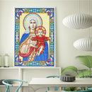 5D DIY Special Shaped Diamond Painting Religious Cross Stitch Mosaic Kit