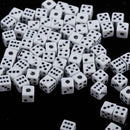 100pcs 6 Sided Dice 5mm For Dungeons And Dragons Party Table Games