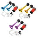 12V 178dB Super Loud Air Horn Dual Trumpet Compressor Train For Car Truck A Y3B7