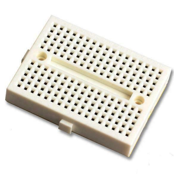 Mini Nickel Plating Breadboard 170 Tie-points for Arduino Shield White