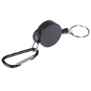 1PC Telescopic Keychain  Ring Holder Carabiner Outdoor Sports Retractable Chain