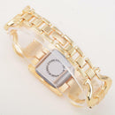 Lvpai Women's Watch Crystal Diamond Bracelet Stainless Steel Quartz Wrist Watch