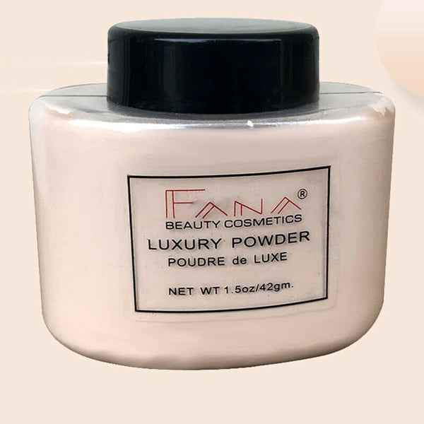 Fana Luxury Powder Face Banana Loose Powder for Women Girl Makeup Long Last T4Y6