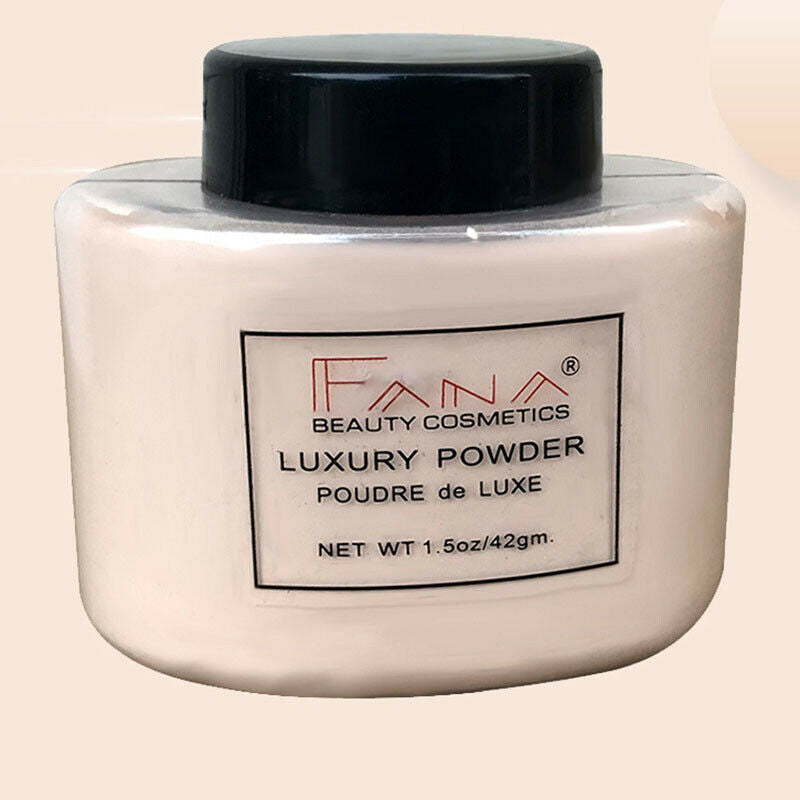 Fana Luxury Powder Face Banana Loose Powder for Women Girl Makeup Long Last T4Y6