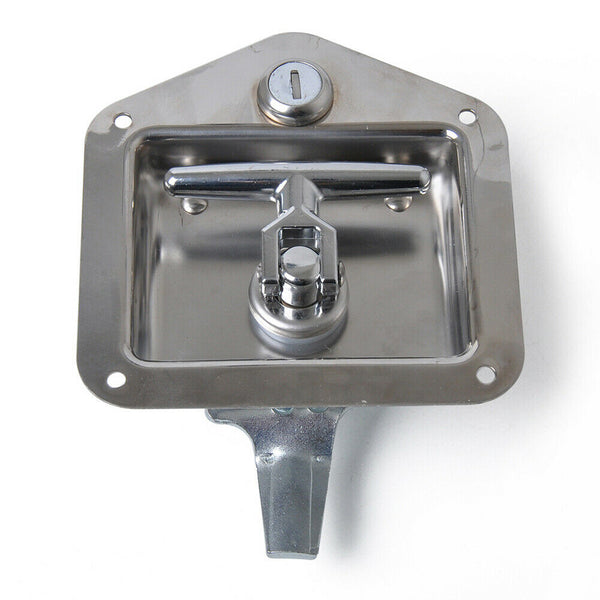 T-Handle Trailer Toolbox Camper Van Truck RV Premium Folding Latch Handle