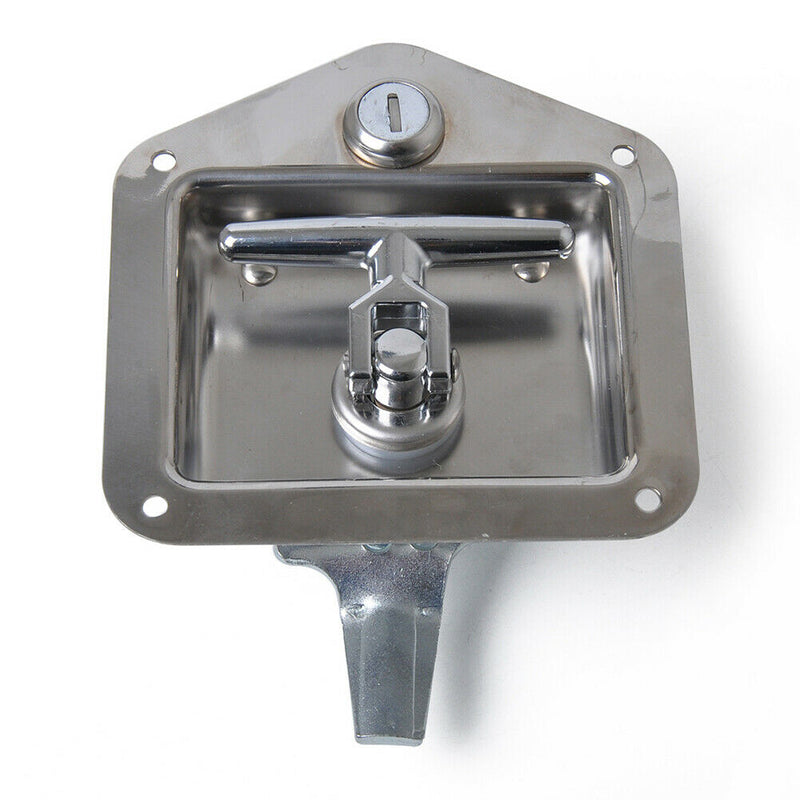 T-Handle Trailer Toolbox Camper Van Truck RV Premium Folding Latch Handle