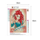 5D DIY Full Drill Diamond Painting Beauty Cross Stitch Embroidery Kit Craft