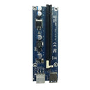 006C PCI-E 1x to 16x Extender Riser Card USB 3.0  6Pin SATA for BTC Mining