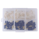 120pcs/set Black/White Fishing Gear Rotating Silicone Fishing Floating Float