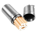 Portable Sealed Waterproof Metal Cigarette Case 10 Cigarettes Holder Box Steel